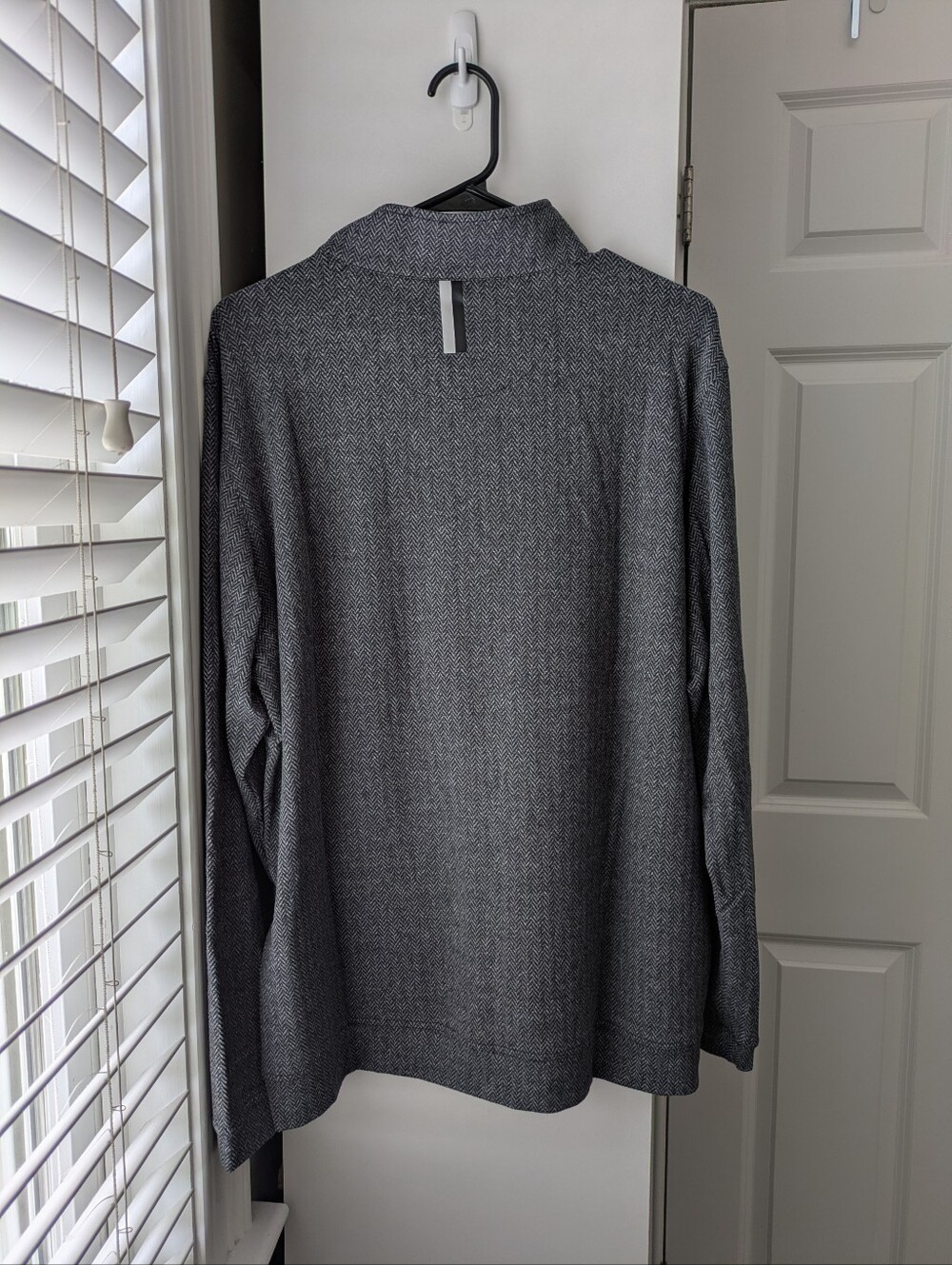 Charcoal Rhoback Quarter-Zip Pullover (L) - Picture 4 of 5
